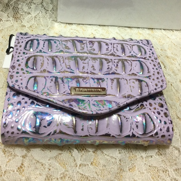 NWT $FIRM$$ BRAHMIN VIOLET WONDERLAND Small Veronica..  BUNDLE DISCOUNT ONLY - Picture 7 of 7